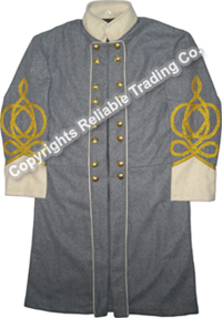 Confederate Officer Frock Coat